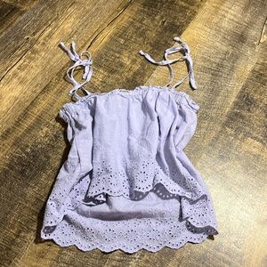 💜So cute lavender spaghetti top💜